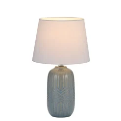 Pauleen Glowing Hug bordlampe, hvid/gråblå