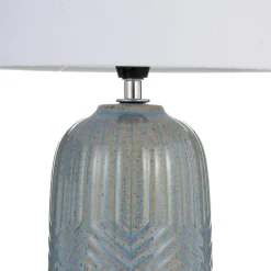 Pauleen Glowing Hug bordlampe, hvid/gråblå