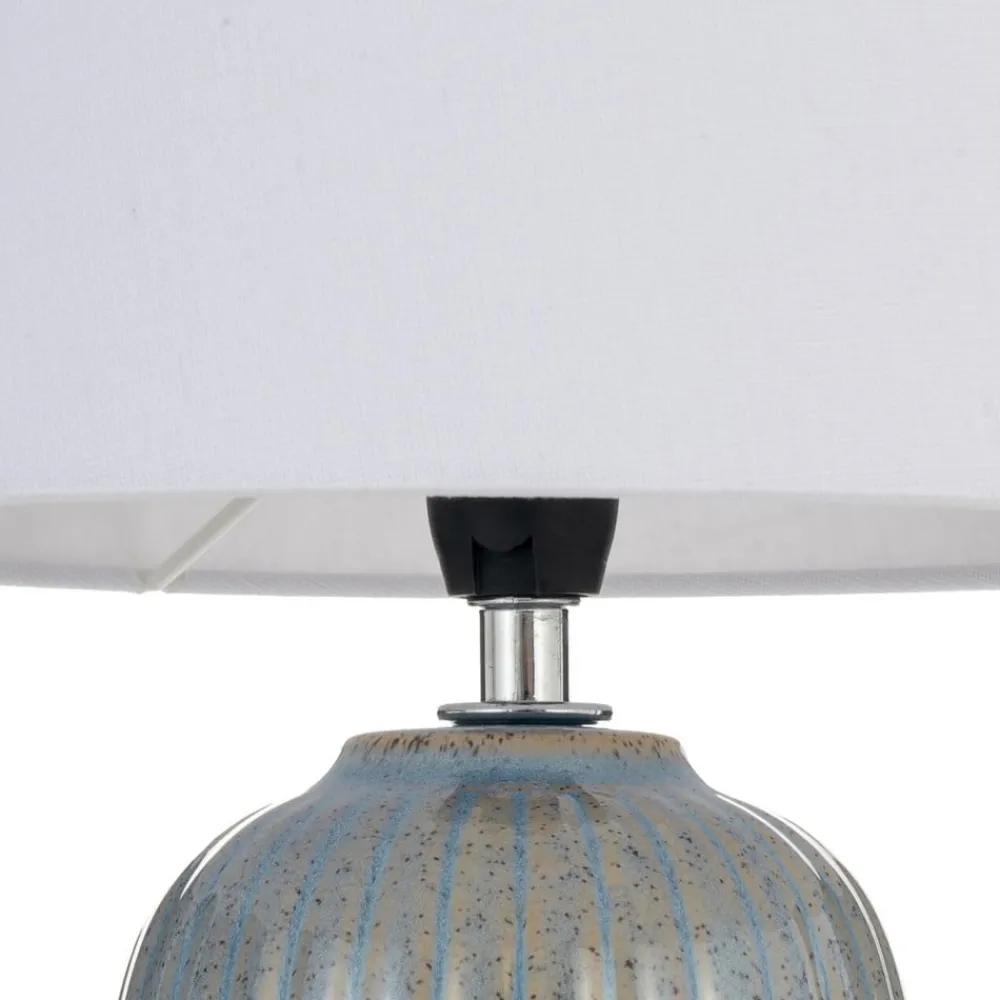 Pauleen Glowing Hug bordlampe, hvid/gråblå