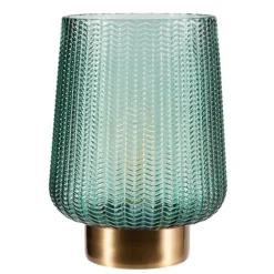 Pretty Glamour E27-LED turkis/messing^Pauleen Hot