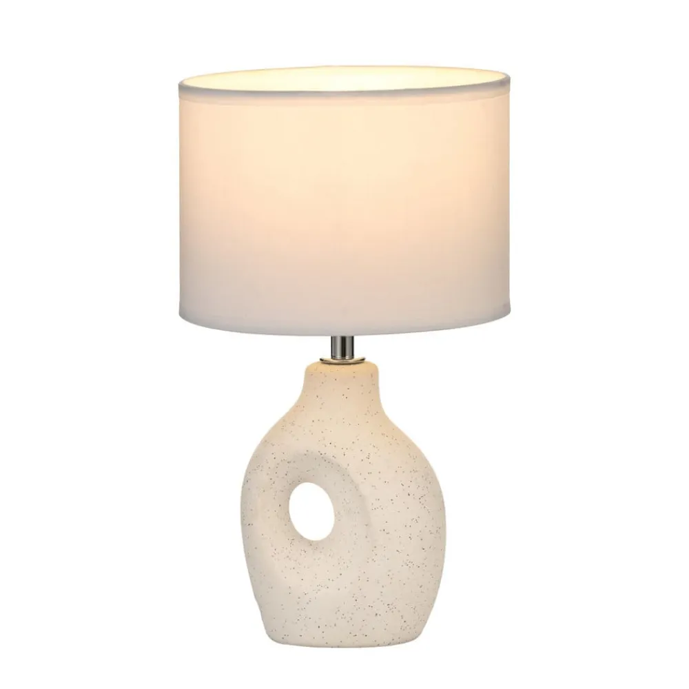 Pauleen Bordlamper>Pure Crush bordlampe, hvid/beige