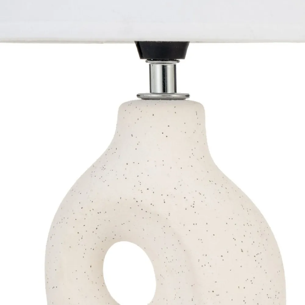 Pauleen Bordlamper>Pure Crush bordlampe, hvid/beige