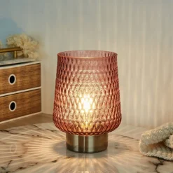 Pauleen Rose Glamour E27-LED, batteri, metalfod