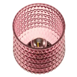 Pauleen Rose Glamour E27-LED, batteri, metalfod