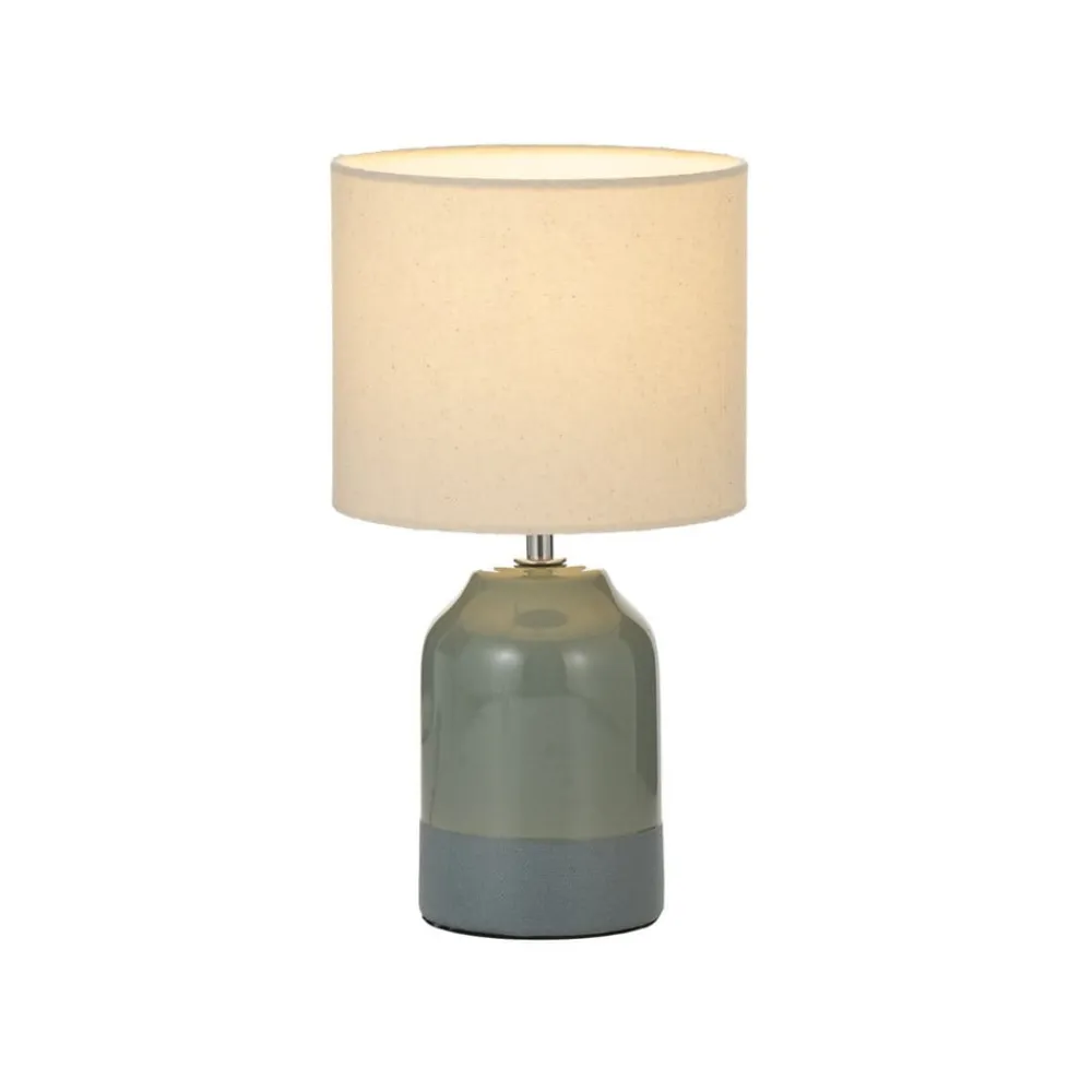 Pauleen Sandy Glow bordlampe, creme/grøn
