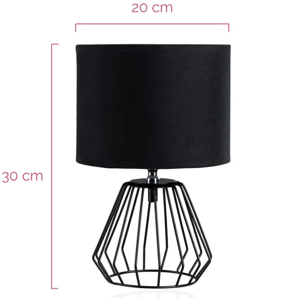 Pauleen Shiny Diamond bordlampe med burfod