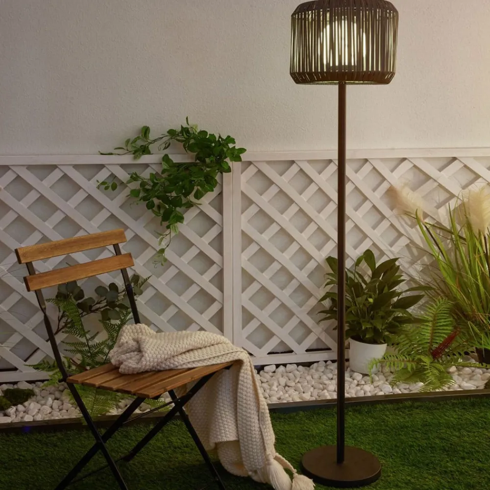 Pauleen Solcellelamper>Sunshine Elegance LED-gulvlampe m solcelle