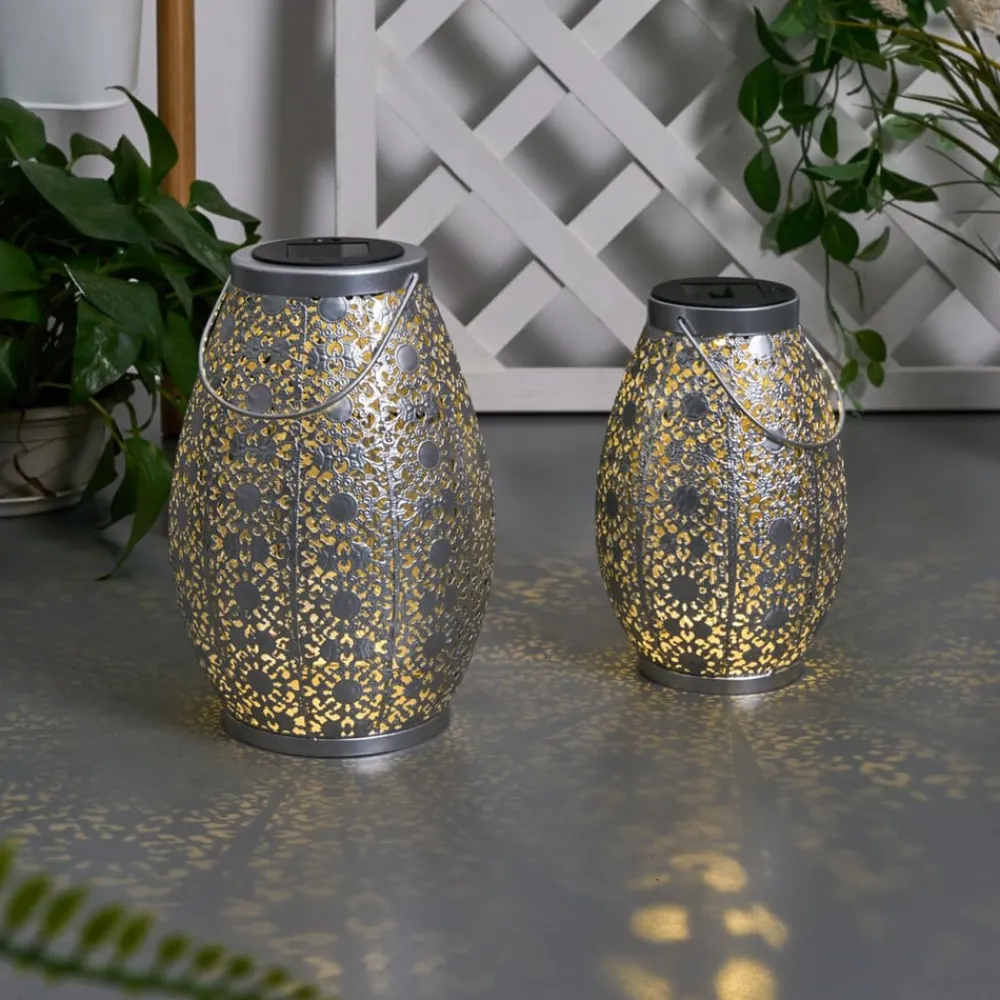 Pauleen Dekorationsbelysning|Solcellelamper>Sunshine Temptation LED solcelle lanterne 27 cm