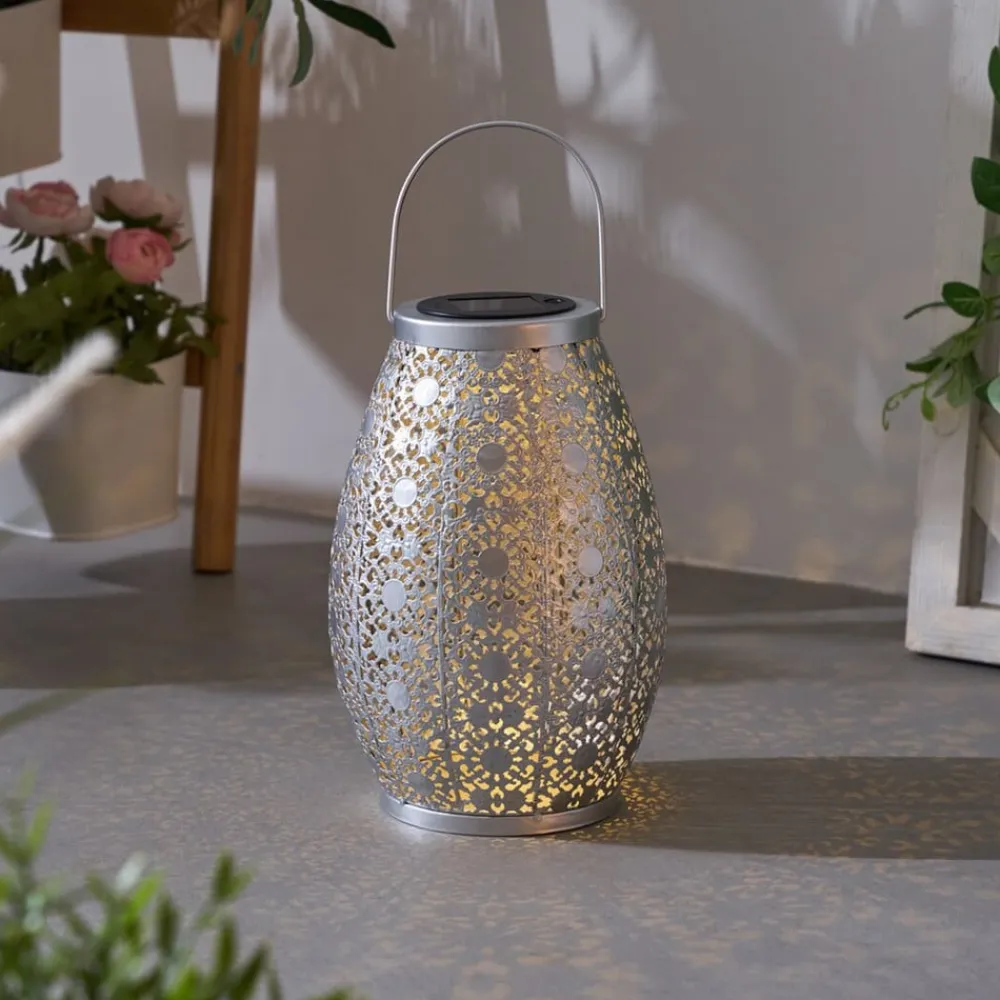 Pauleen Dekorationsbelysning|Solcellelamper>Sunshine Temptation LED solcelle lanterne 27 cm