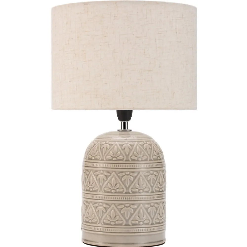 Pauleen Bordlamper>Tender Pearl bordlampe med stofskærm