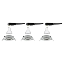 Paulmann 3 spot Nova rund drejelig/dæmpbar, jern