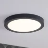 Paulmann Abia LED-panel Ø 30cm 2.700 K mørkegråt