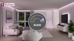 Paulmann Amaris LED-panel, ZigBee, 60x60cm, RGBW