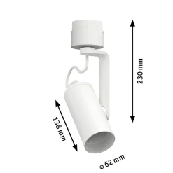 Apol II URail Spot hvid mat^Paulmann Hot