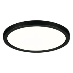 Areo LED-panel rund sort 4000K Ø17,5cm^Paulmann Online