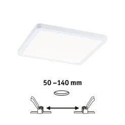 Areo panel 3 stepdim, kantet 840 17,5 cm^Paulmann