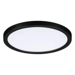 Paulmann Areo Panel dimtowarm rund sort Ø17,5 cm