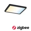 Areo ZigBee CCT kantet sort 17,5x17,5cm^Paulmann Clearance
