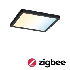 Areo ZigBee CCT kantet sort 17,5x17,5cm^Paulmann Clearance