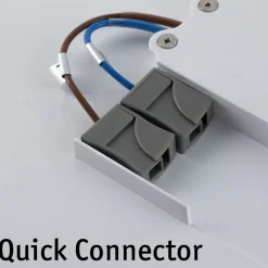 Paulmann Atria loftlampe 2.700 K 22 x 22 cm, hvid