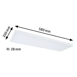 Atria Shine on/off hvid whiteswitch 58x20^Paulmann Clearance