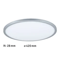 Paulmann Atria Shine panel 3-trins krom 840 Ø42cm