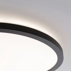 Atria Shine Panel on/off sort 830 Ø19cm^Paulmann Best