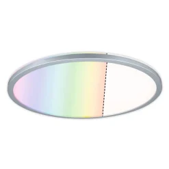 Paulmann Atria Shine Panel dæmpet krom RGBW Ø42cm