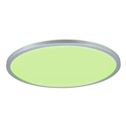 Paulmann Atria Shine Panel dæmpet krom RGBW Ø42cm