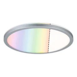 Atria Shine Panel dæmpet krom RGBW Ø29cm^Paulmann Hot