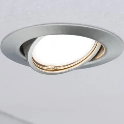 Paulmann Base LED-indb.spot, 3 stk 3-step-dim jern