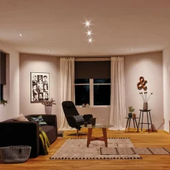 Base, LED-indbygningsspot, 3 sæt, jern^Paulmann Clearance