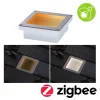 Paulmann Nedgravet Udebelysning>Brick LED indbygningslampe, ZigBee, 10x10 cm