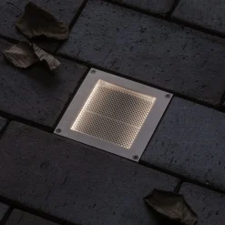 Brick LED nedgravningslampe, 10x10 cm^Paulmann New