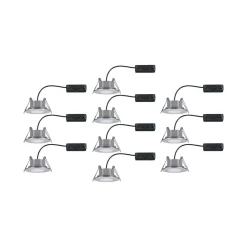 Calla drejelig dim Ø9cm 840 10 stk krom^Paulmann Sale