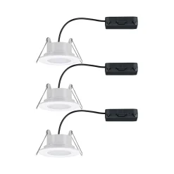 Paulmann Calla drejelig on/off Ø9cm 840 3 stk hvid