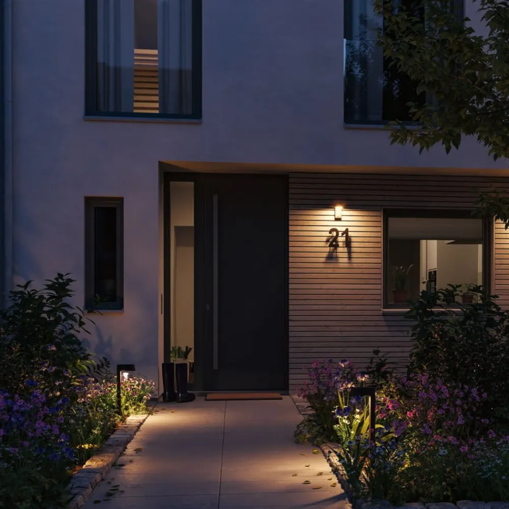 Capea LED-gadelampe, antracitgrå aluminium^Paulmann Online