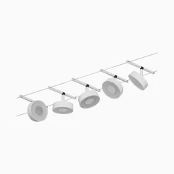 Circle LED-wiresystem 5 lk, mat hvid^Paulmann New