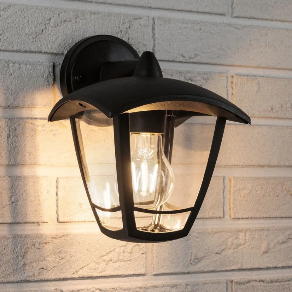 Classic curved udendørs væglampe, nede^Paulmann Sale