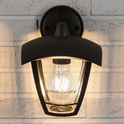 Classic curved udendørs væglampe, nede^Paulmann Sale