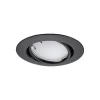 Paulmann Loftlamper|Indbygningsspots>Coin Base LED indbygningsspot sort 3 RGBW ZigBee
