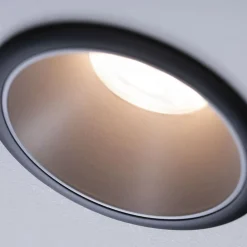 Paulmann Cole Spotlight GU10, sort/sølv