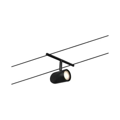 Cup wiresystem basissæt 5 lk, mat sort^Paulmann New