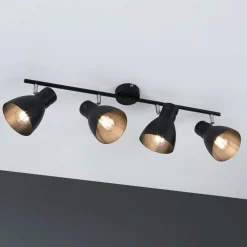 Davy loftlampe, sort, 4 lyskilder^Paulmann Sale