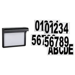 Paulmann Dayton solcelledrevet LED-husnummerlampe