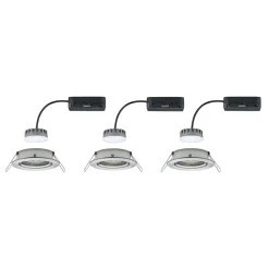 3-delt Slim Coin, vippelig, dæmpbar, jern^Paulmann Clearance