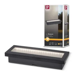 Paulmann Domenic LED solcelle indbygningsgulvlampe 20x8cm