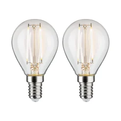 E14 2,7 W 2.700 K LED-pære filament 2 stk^Paulmann Best