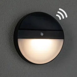 Elois solcellelampe til vægmontering, bevægelsessensor^Paulmann Best