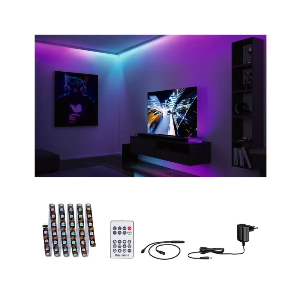 EntertainLED LED-strip, RGB, sæt, 1,5 m^Paulmann Outlet